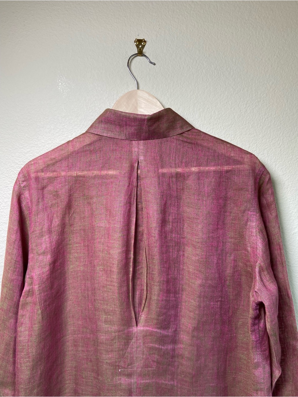 Vintage Staples Linen Shirt - Picture 5 of 8